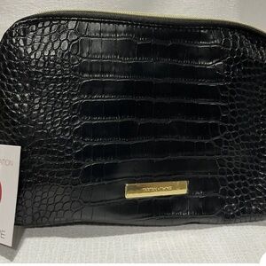 Tartan + Twine Double Zip Beauty Clutch Bag